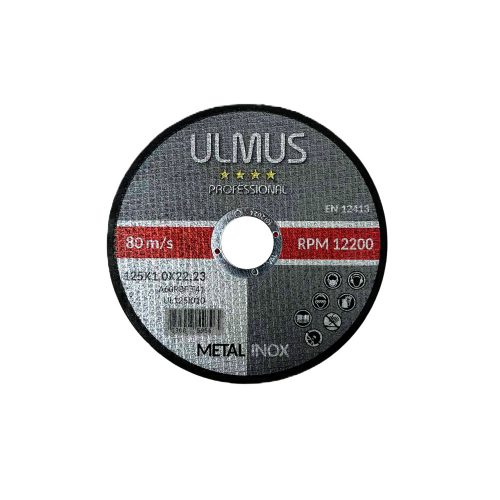 Ulmus acél/inox 115x1x22,23 50db/csomag